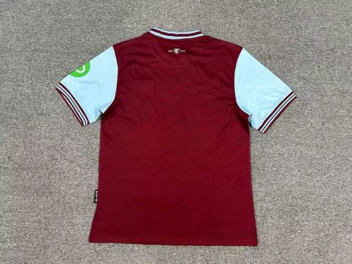 Fan Version 2024-2025 West Ham United Home Soccer Jersey Football Shirt