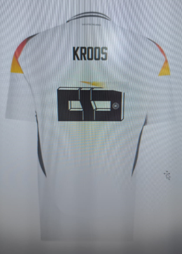 with Special Number Player Version Germany 2024 KROOS 8 Home Soccer Jersey Deutsch Football Shirt