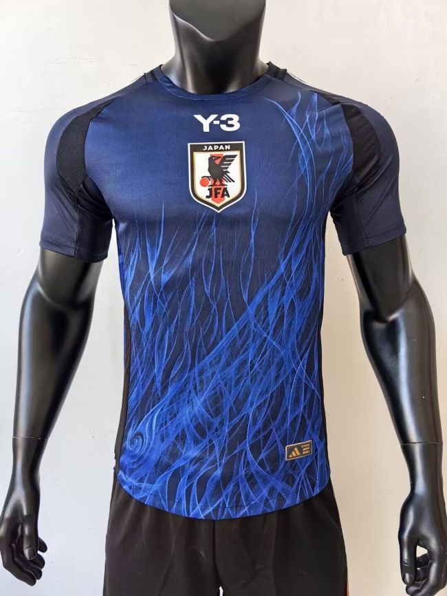 Player Version Japan 2024 Y-3 Home Soccer Jersey Football Shirt