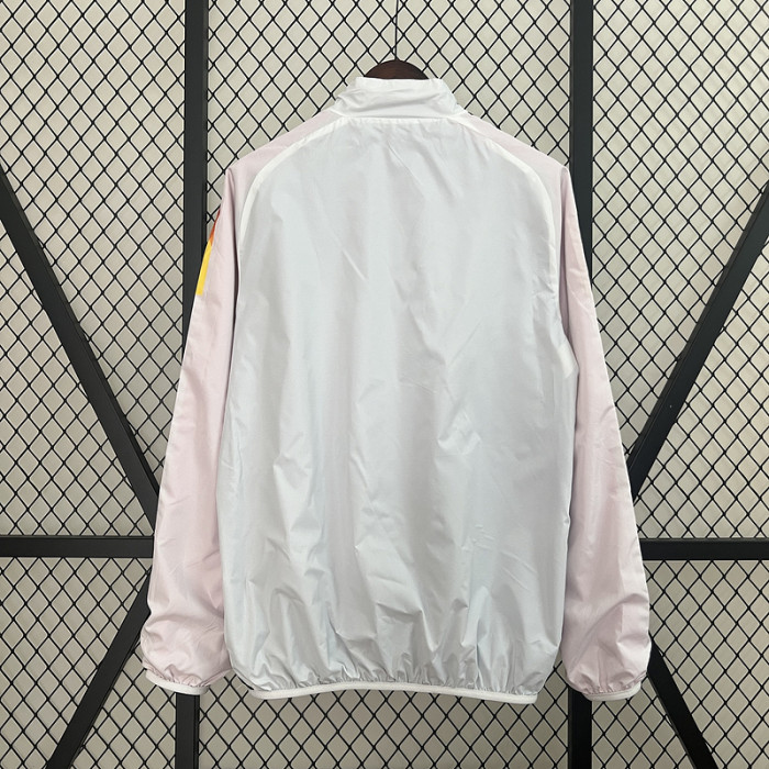 2024 Germany Trench Coat Soccer Reversible Windbreaker Jacket Football Jacket