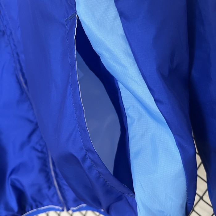 2024 Argentina Blue/White Trench Coat Soccer Reversible Windbreaker Jacket Football Jacket