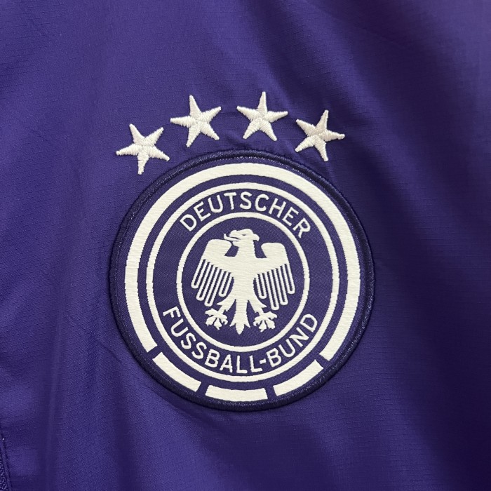 2024 Germany Trench Coat Soccer Reversible Windbreaker Jacket Football Jacket