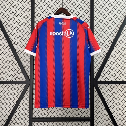 Fan Version 2024-2025 Cerro Porteño Home Soccer Jersey Football Shirt