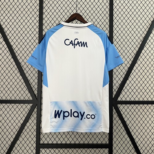 Fans Version 2024-2025 Millonarios Away Soccer Jersey Football Shirt