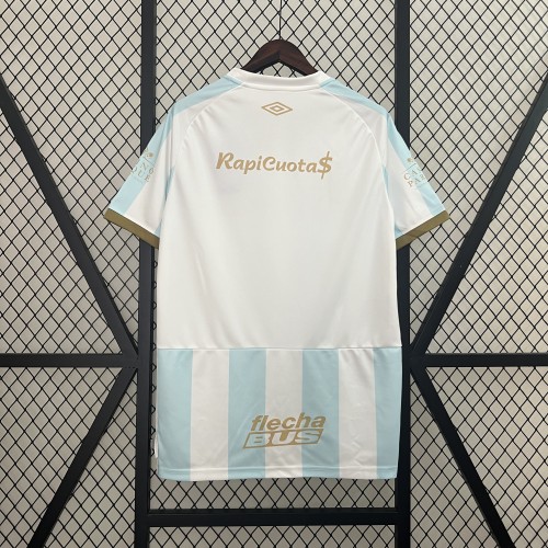 Fan Version 2024-2025 Atlético Tucumán Home Soccer Jersey Football Shirt