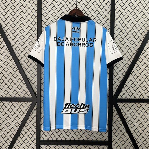 Fan Version 2024-2025 Atlético Tucumán Blue/White Soccer Jersey Football Shirt