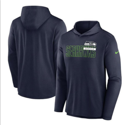 Seattle Seahawks Black Sweater NFL Jersey