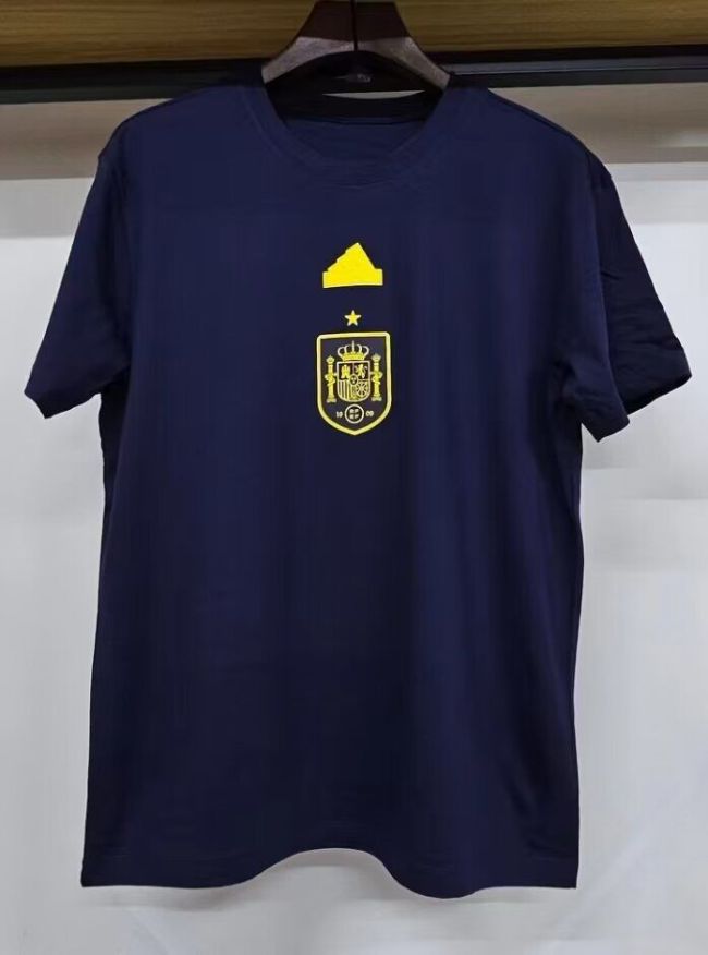 Spain 2024 Cotton T-shirt Football Shirt