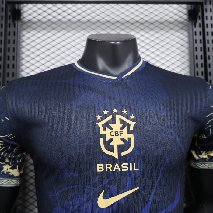 Player Version 2024 Brazil Special Edition Soccer Jersey Brasil Football Shirt