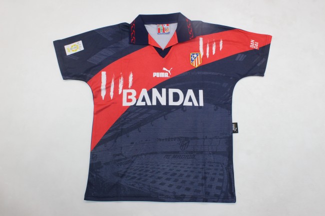 Retro Jersey 1996-1997 Athletic Bilbao Away Vintage Soccer Jersey Football Shirt