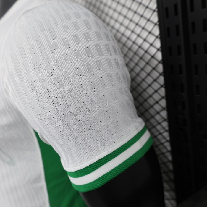 Player Version 2024 Nigeria Away White Soccer Jersey Football Shirt