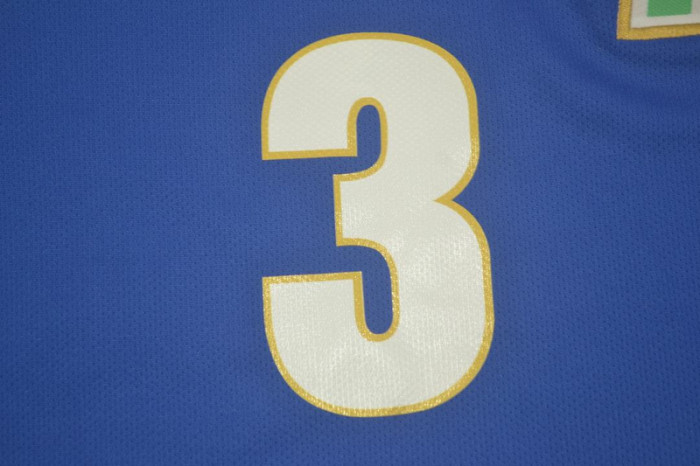 with Patch Retro Jersey 1996 Italy MALDINI 3 Home Soccer Jersey Vintage Football Shirt
