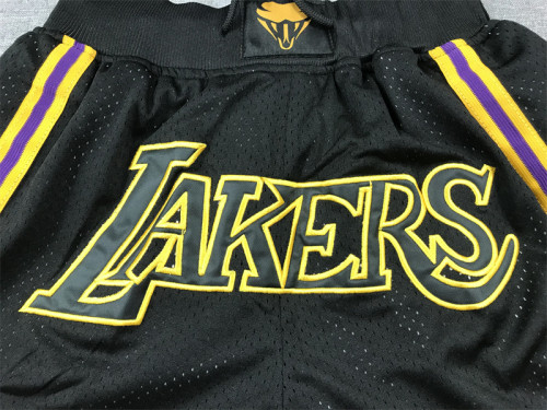 with Pocket Los Angeles Lakers 8 NBA Shorts 24 Basketball Shorts
