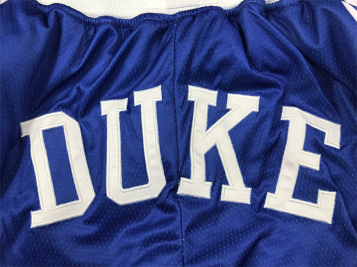 with Pocket DUKE NBA Shorts Blue Basketball Shorts