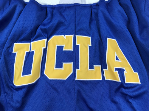 with Pocket UCLA NBA Shorts Blue Basketball Shorts
