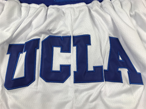 with Pocket UCLA NBA Shorts White Basketball Shorts