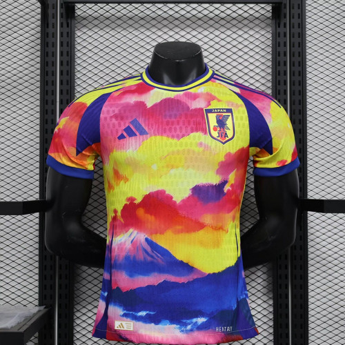 Player Version Japan 2024 Yellow/Pink Special Edition Soccer Jersey Football Shirt
