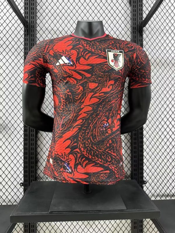 Player Version Japan 2024 Red/Black Special Edition Soccer Jersey Football Shirt