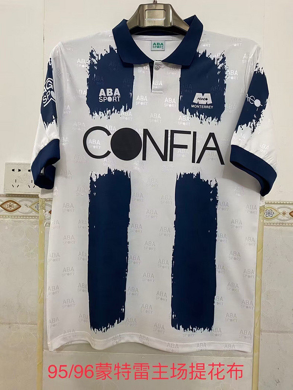 Retro Jersey 1995-1996 Monterrey Home Soccer Jersey Vintage Football Shirt