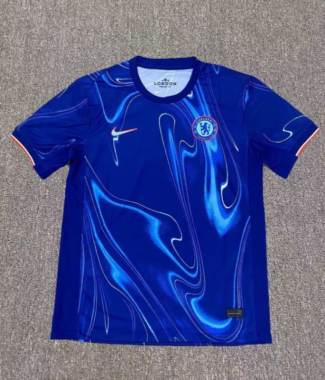 Fan Version 2024-2025 Chelsea Home Soccer Jersey Football Shirt