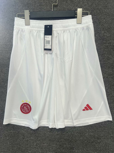 Fan Version Ajax 2024-2025 Home Soccer Shorts Football Shorts