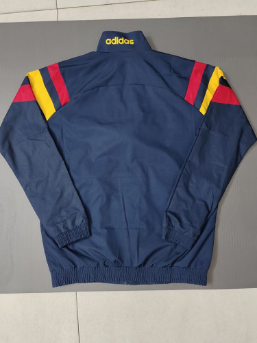 Retro Spain 1996 Soccer Windbreaker Jacket Football Jacket