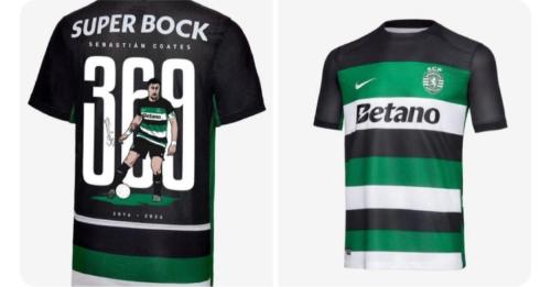 Fan Version 2024-2025 Sporting Lisbon 369 Home Soccer Jersey Football Shirt