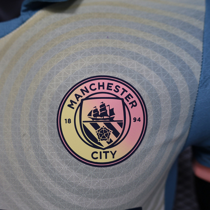 Player Version Manchester City 2024-2025 Fourth Away Soccer Jersey Man City Football Shirt
