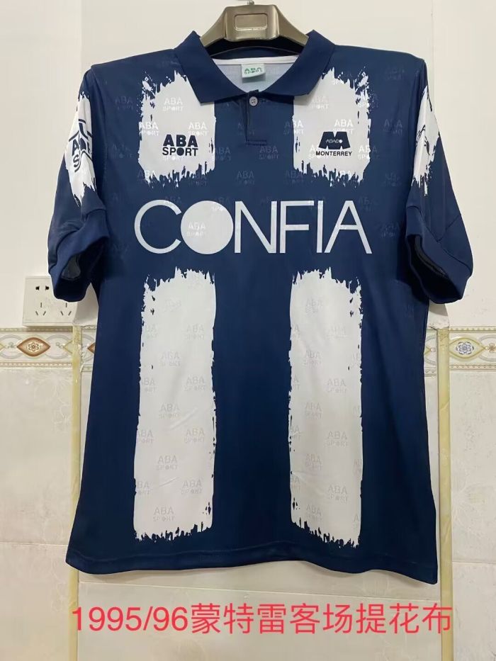 Retro Jersey 1995-1996 Monterrey Away Soccer Jersey Vintage Football Shirt