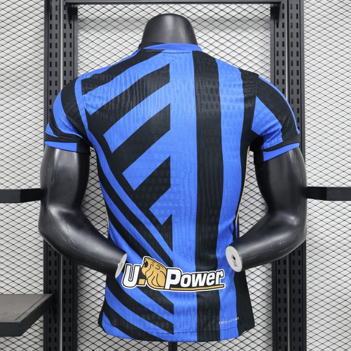 Player Version 2024-2025 Inter Milan Home Soccer Jersey Football Shirt