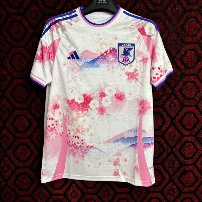Fan Version Japan 2024 Sakura Version Soccer Jersey Football Shirt