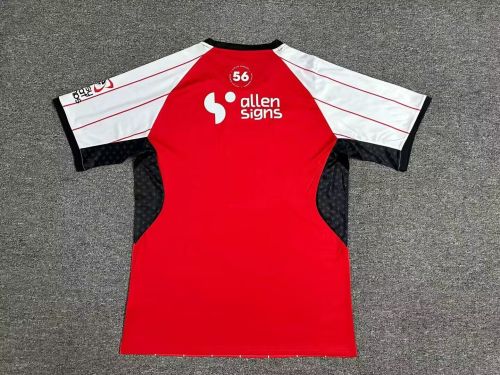 Fan Version 2024-2025 Lincoln City Home Soccer Jersey Football Shirt