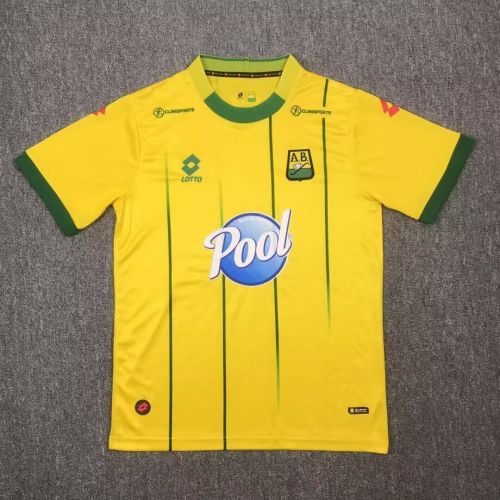 Fans Version 2024-2025 Atlético Bucaramanga Home Soccer Jersey Football Shirt