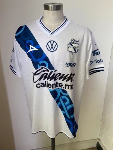 Fan Version 2024-2025 Puebla Home Soccer Jersey Football Shirt