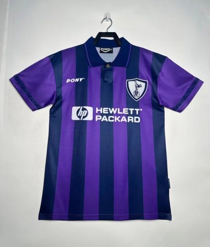 Retro Jersey 1995-1997 TOT Away Purple Soccer Jersey Spurs Vintage Football Shirt