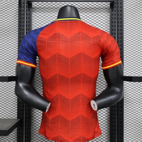 Player Version Spain Retro Model Special Edition Soccer Jersey España Camisetas de Futbol