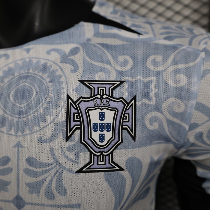 Player Version 2024 Portugal LV White Special Edtion Soccer Jersey Football Shirt