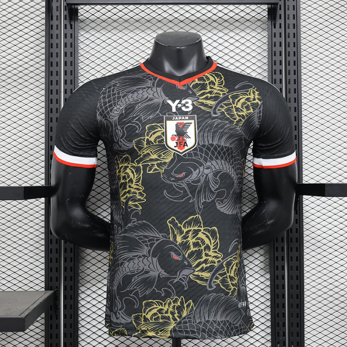 Player Version Japan 2024 Black/Yellow Special Edition Soccer Jersey Football Shirt