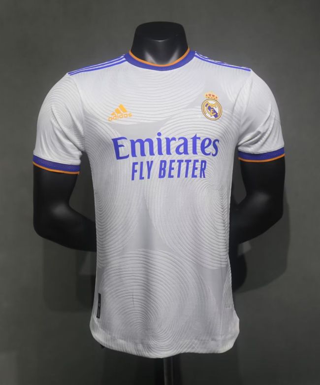 Player Version Retro Jersey 2021-2022 Real Madrid Home Soccer Jersey