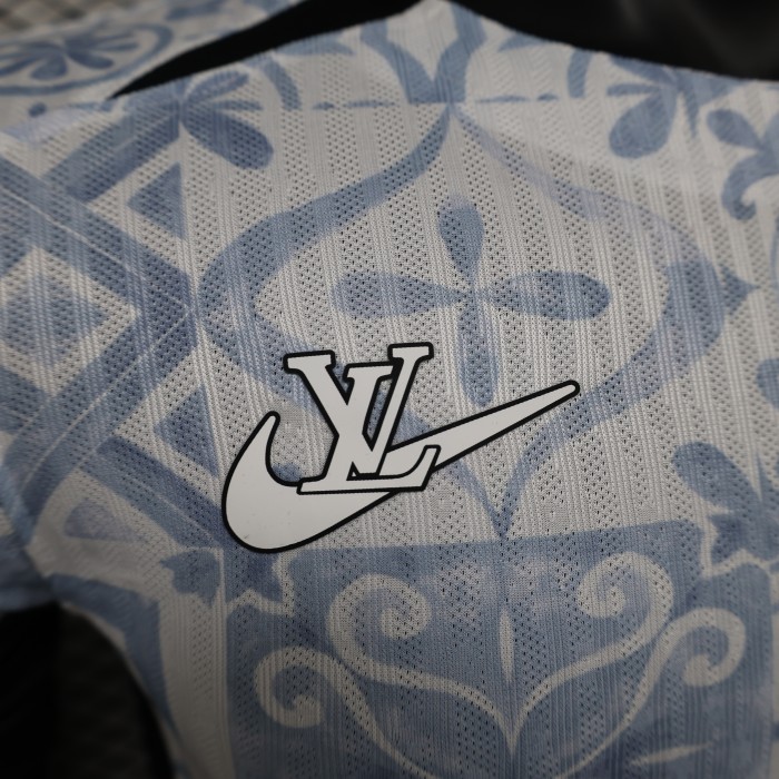 Player Version 2024 Portugal LV White Special Edtion Soccer Jersey Football Shirt