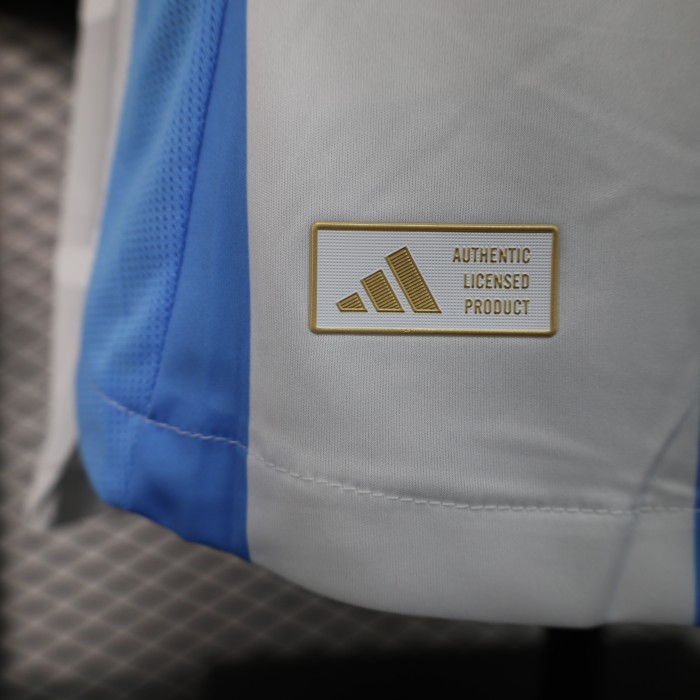 Player Version Argentina 2024 Home Soccer Jersey Camisetas de Futbol
