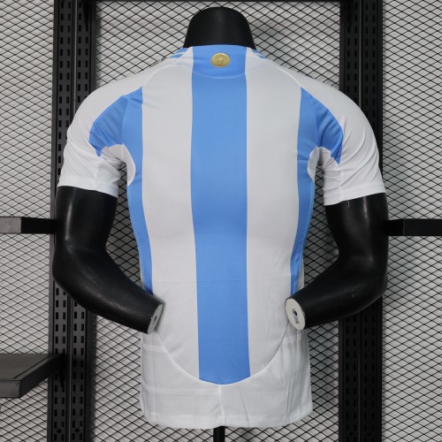 Player Version Argentina 2024 Home Soccer Jersey Camisetas de Futbol