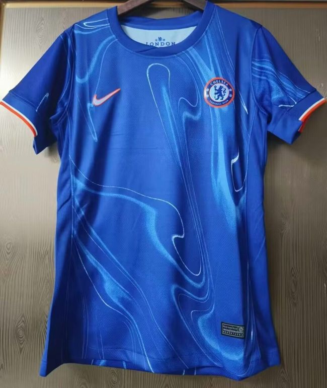 Women 2024-2025 Chelsea Home Soccer Jersey Girl Football Shirt