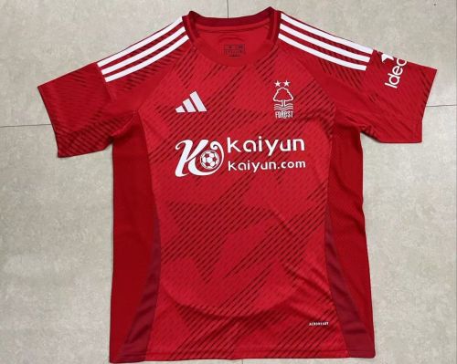 Fans Version 2024-2025 Nottingham Forest Home Soccer Jersey Football Shirt