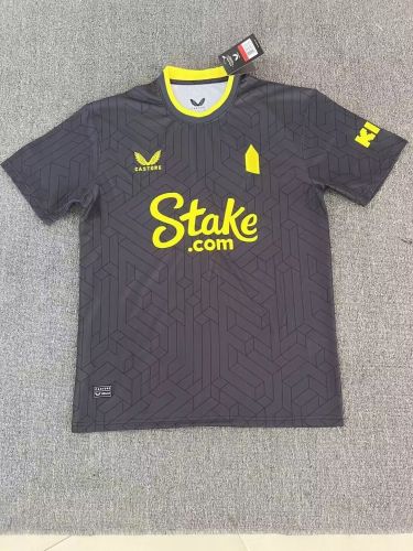 Fan Version 2024-2025 Everton Third Away Dark Grey Soccer Jersey Football Shirt