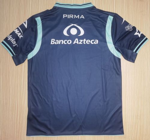 Fan Version 2024-2025 Puebla Away Dark Blue Soccer Jersey Football Shirt