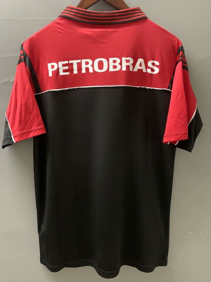 Retro Jersey 1999 Flamengo Black Goalkeeper Soccer Jersey Vintage Football Shirt