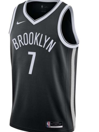 Brooklyn Nets 7 DURANT Black Basketball Shirt NBA Jersey