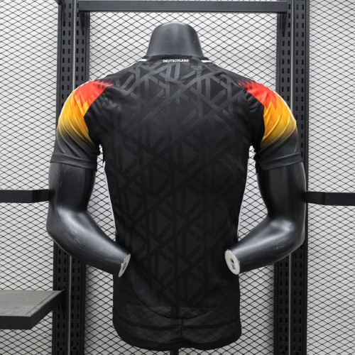 Player Version Germany 2024 Black Special Edition Soccer Jersey Deutsch Football Shirt