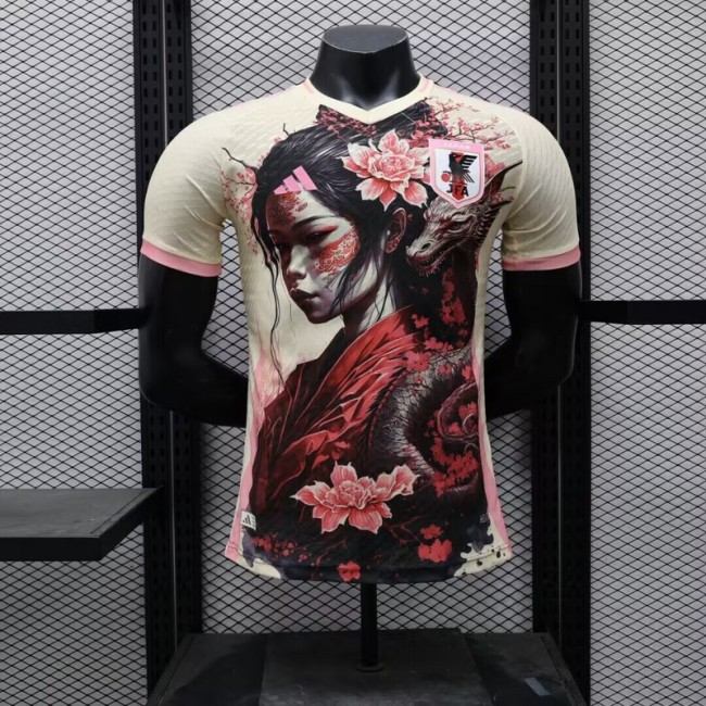 Player Version Japan 2024 Yellow Special Edition Soccer Jersey Football Shirt